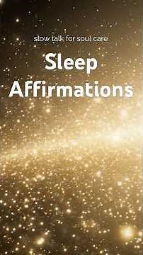 Bedtime Meditation Affirmations ✨ Nighttime Affirmations ✨ Sleep Meditation