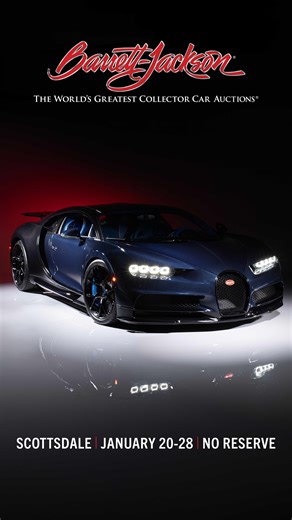Boasting 1,500hp from its W16 engine and elevating the Bugatti Chiron from impressive to an otherworldly level is the engineering brilliance of that quad-turbo configuration, which operates in two stages. At full throttle, the 4,000-pound coupe’s four turbochargers inhale an astounding 1,000 liters of air every second. Add this No Reserve beauty to your collection - it will be selling at the 2024 Scottsdale Auction, January 20-28! | Barrett-Jackson