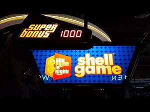 Playing The Price Is Right Shell Game (Arcade)