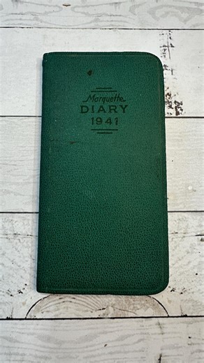 1941 Pocket Diary/calendar - Vintage, Old, Antique, Handwriting - Etsy