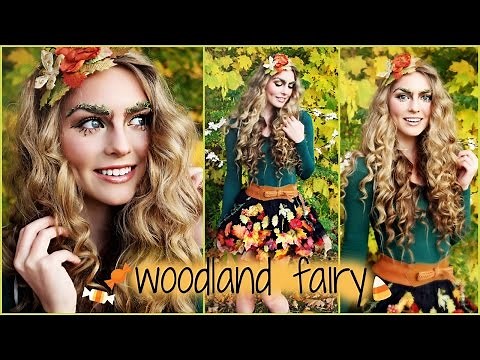 Woodland Forest Fairy Makeup, Hair Tutorial and D.I.Y Costume Idea! - Jackie Wyers