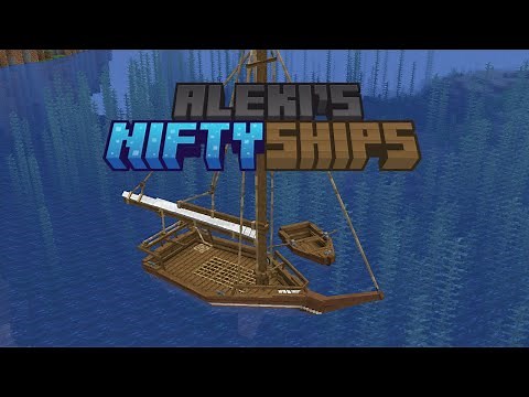 Aleki's Nifty Ships | Minecraft Mod Review