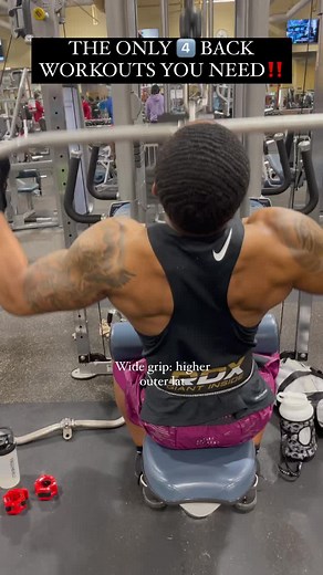 4️⃣ Must Try Lat Pull Down Variations 🔥. #latpulldown #lats #backworkout #fittok #fyp #fypシ