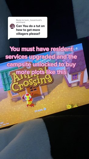 How to Unlock Campsite and Buy More Plots in Animal Crossing
