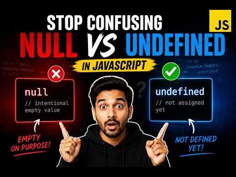 Stop Confusing Null & Undefined