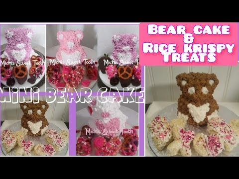 Decorate a 3D Teddy Bear Cake 🧸 | Easy Buttercream Rosette Tutorial