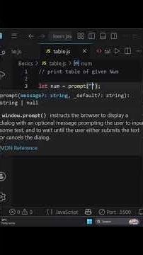 How to print table in JavaScript 🤔🤯 || learn how loop print the table of any number 🤔