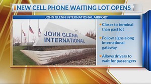 New cell phone waiting lot opens