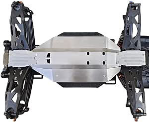 Stainless Steel Chassis Protector Armor Front Center Rear Skid Plate for Traxxas 1/6 XRT Monster Truck 8S #78086-4 5pcs - Standard Version