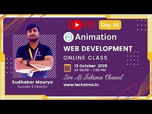 How to use AOS Animation in website | Web Development full Course | Animation | Responsive Design