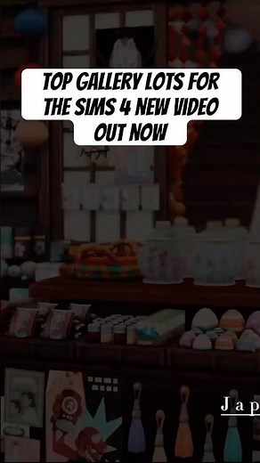 20+ MUST HAVE Gallery LOTS for storytelling | NO CC! | THE SIMS 4