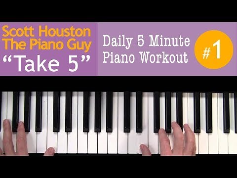 “Take 5” Daily Piano Exercise #1