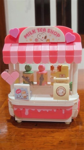 A new addition to my Snoopy (Peanuts) collection: the Milk Tea & Portrait Shops! 💕☕ 🎨 My latest Shopee find 😍 #SnoopyLover #ShopeeFinds | Gerphil-Geraldine Flores