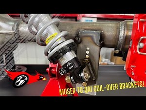 A-Body Chevelle & G-Body Custom Coil Over Brackets - Moser Engineering Brackets Fit to QA1 Coil Over