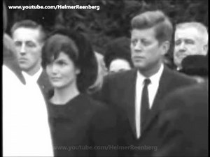 November 10, 1962 - President John F. Kennedy attends Funeral Services for Eleanor Roosevelt