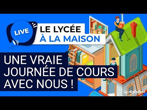École à la maison : nos cours en vidéo pour le lycée !