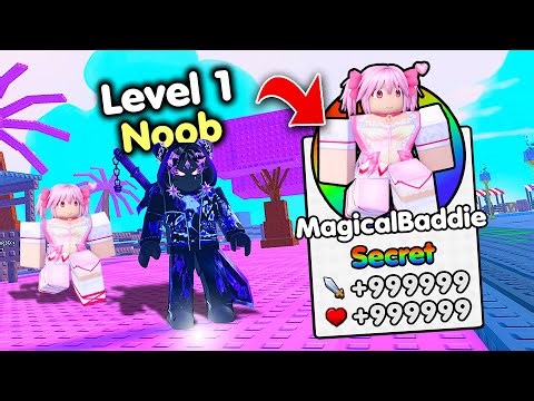 Starting Over as NOOB with OP SECRET in Spin a Baddie! (Roblox)