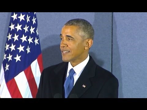 Obama Final Speech Before Departing Washington (FULL) | ABC News