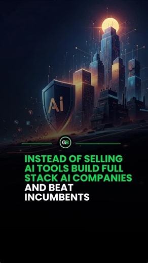 AI | Entrepreneurs | Business on Instagram: "Stop Selling AI Tools. Build The Fuel Stack Inside Companies. Data. Workflows. Ownership. Once You Power The Engine, Incumbents Can’t Catch Up. Follow @growthbrainstorm To Learn How To Build Moats In The AI Era. #motivation #business #money #power #growth brain knowledge growthbrainstorm learn entrepreneur"