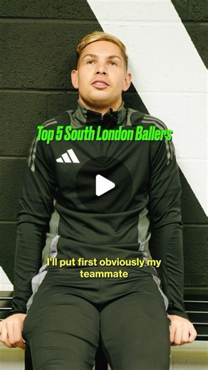 Pro:Direct Soccer on Instagram: "Emile Smith Rowe names his Top 5 South London Ballers 🔥 Who’s making your Top 5? 👀 - #prodirectsoccer #adidas #adidasfootball"