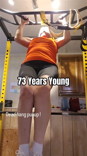 73 Years Young & Now Doing 2 Pull-Ups 💪🔥