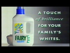Fairy Washing Liquid advert - Broadcast 12th December 1995 ITV (UK)