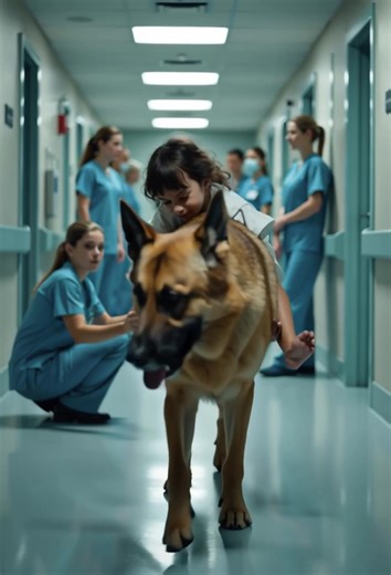 2.1K views | K9 Dog Enters Hospital Carrying a Girl in Distress —...