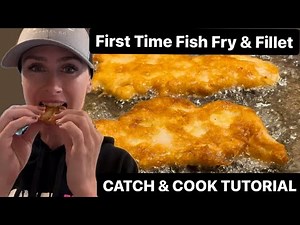 How to fillet and fry a walleye