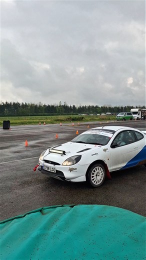 Ford Puma vs Subaru Impreza! Who's taking the win? 🏁👇 #cars #rally #subaru #ford #shorts