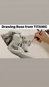 9K views · 212 reactions | Pencil Drawing of Rose From Titanic #viralreelsシ #pencildrawing #fypシ #titanic #jackandrose | Dreharry's Art | Facebook