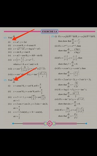HSC 2026 Maths 2 Differentiation most important questions