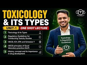 Toxicology & its types | Regulatory guideline OECD | ICH | EPA | Schedule Y | OECD principles of GLP