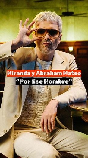 Data Música on Instagram: "🎶 Miranda! y Abraham Mateo reversionan “Por Ese Hombre” ✨El clásico de 1985 de Pimpinela renace con un giro moderno en una colaboración única entre el dúo argentino Miranda! y el artista español Abraham Mateo. 🎭 El videoclip rinde homenaje al estilo de Pimpinela, reviviendo la historia de amor y desamor que convirtió a ”Por Ese Hombre” en un himno. 🔥¡Disponible en todas las plataformas! #Miranda #AbrahamMateo #PorEseHombre #BigOne #Pimpinela #PopLatino #DataMúsica #