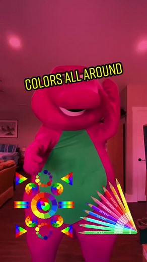 Barney y los colores: una aventura divertida