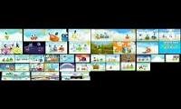 Mix of 2 videos from youtube : 2 Seasons of Alphablocks (44 episodes played at the same time)