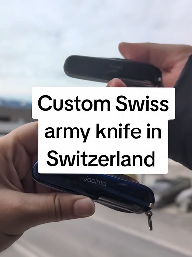 Custom Swiss Army Knife Options in Switzerland