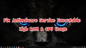 วิธีแก้ปัญหา Antimalware Service Executable ที่ทำให้ CPU และ RAMใช้งานสูง | กรรมกรไอที