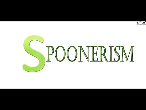 Spoonerisms