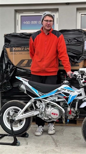 MRF 140 SM – a supermoto version of the pit bike! 🏍️🔥 | AgroPro Motoboom