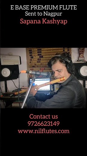 E Base Premium Flute Sent to Nagpur | Perfectly Tuned Handmade Bansuri by Nil Flutes