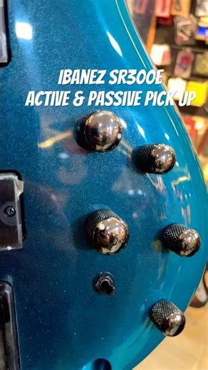 Ibanez bass with Active & Passive Pick Up