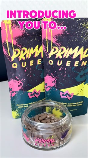 24K views · 34 reactions | The search for the perfect female-focused beef supplement is OVER! 拾  Primal Queen helps with constant tiredness 辰, cramps, hormonal imbalances and so much more! 勞 https://primalqueen.com/pages/go #PrimalQueen #BeefOrganSupplements #UnleashYourInnerQueen | Primal Queen | Facebook