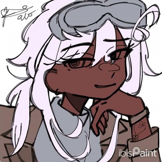 I might post less than usual #art #originalcharacter #ibispaint SpeedPaint