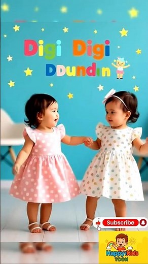 1. Digi Digi Dum Dumum | Cute Baby Dance Video | Kids Rhyme