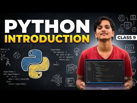 Python for Class 9 | Introduction to Python | Class 9 Python Series #1