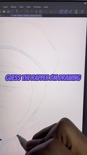 Let’s see who can guess what rapper I’m drawing and in what cartoon style 😎 Watch to the end to see all the clues 👀 #rapperedits #cartoondrawing #animepfp #drawingtutorial #fyp #yeatlations