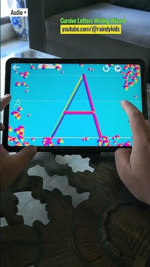 Cursive Letters Writing Wizard | Android Game for Kids | Gameplay #game #android #kids #education