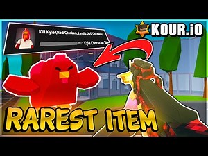 The RAREST Item in Kour.io (1 in 10,000)