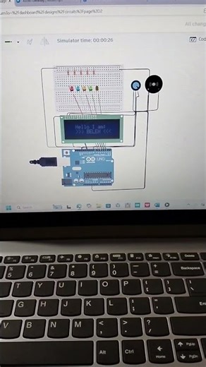 Thinkercadsimulation #arduino #Thinkercad.
