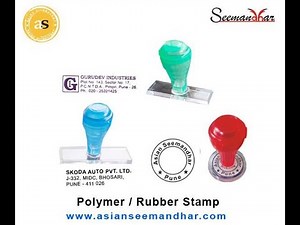 Stamp Business Idea / Polymer Stamp Making Process